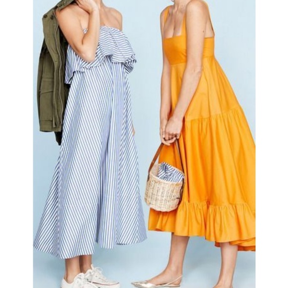 Mark D. Sikes Dresses & Skirts - Mark D. Sikes MDS cotton maxi strapless dress 4
